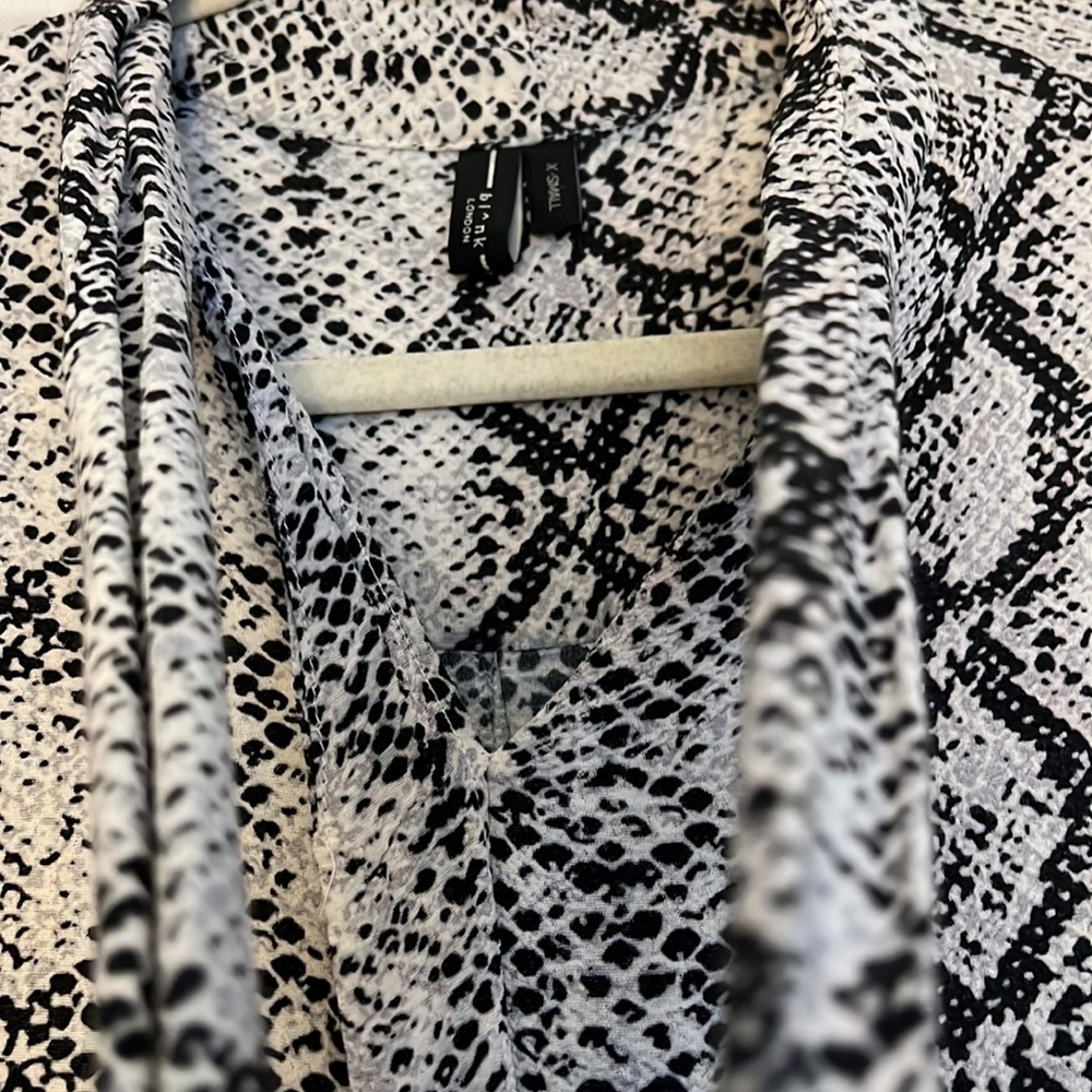 Python Print Midi Dress - image 2